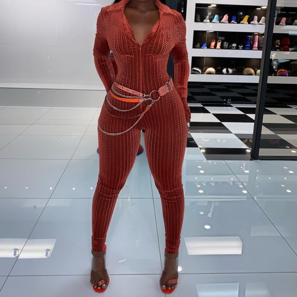 Gsuwoo “Diamond Cut Jumpsuit”